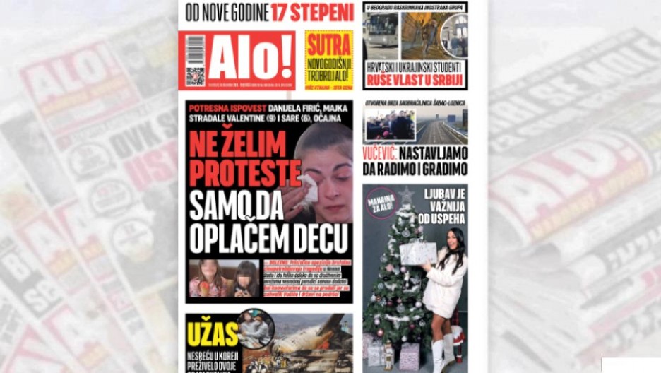 POTRESNO Danijela Firić, majka stradale Valentine (9) i Sare (6), očajna: Ne želim proteste, samo da oplačem decu