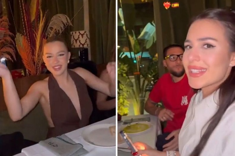 EMA RADUJKO U PROVODU SA ANASTASIJOM I NEMANJOM! Fešta u restoranu, prskalice na sve strane