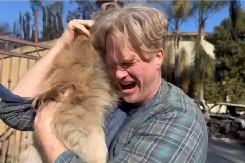 IZGUBIO JE KUĆU U POŽARU, MISLIO JE DA JE PAS POGINUO! Jecaji ovog vlasnika pokidaće vas na delove, kad je video mališana živog...(VIDEO)