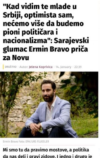 BiH se ekonomski raspada, ali Šolak ima Ermina iz Sarajeva da objasni Srbima šta da misle