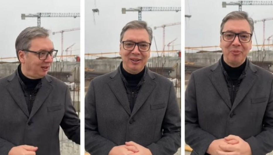 "SRBIJA RADI, SRBIJA SE GRADI" Predsednik Vučić se obratio građanima (VIDEO)