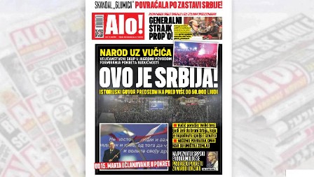 NAROD UZ VUČIĆA Veličanstveni skup u Jagodini pred više od 100.000 ljudi