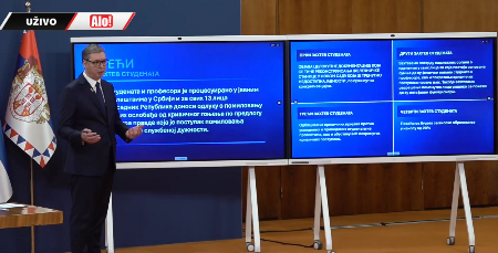 TREĆI I ČETVRTI ZAHTEV STUDENATA Vučić: "Potpisaću odluku o pomilovanju najkasnije u sredu! Budžet za visoko obrazovanje biti povećan za 20 odsto