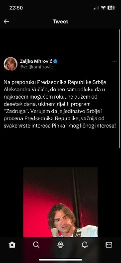 "UMRO ŽELJKO MITROVIĆ" Pojavila se jeziva informacija o smrti, usijale se društvene mreže!