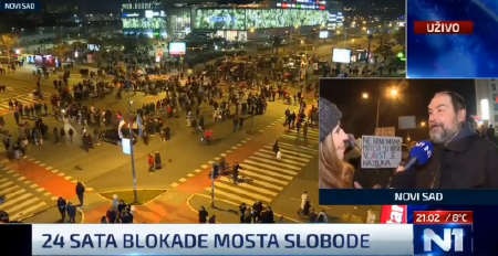 UREDNIK OPOZICIONOG TABLOIDA "DANAS" ZGROZIO JAVNOST: "Ova komemoracija žrtvama tragedije me podseća na EXIT!" (VIDEO)