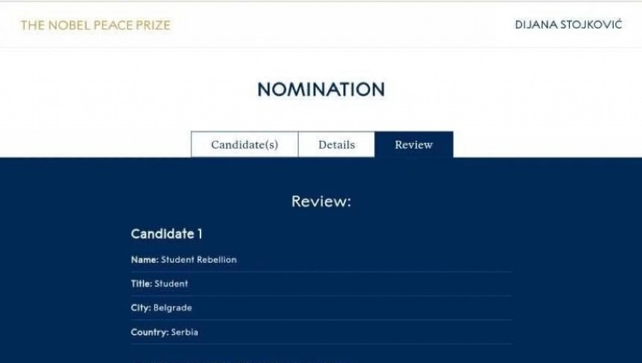 AU, KAKO ŽESTOKA PODVALA Studenti nisu kandidati za Nobelovu nagradu, evo šta je istina