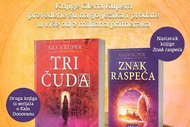 Nastavak knjige "Znak raspeća" Glena Kupera – "Tri čuda" u prodaji