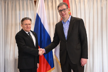 VUČIĆ SE SASTAO SA GENERALNIM DIREKTOROM "ROSATOMA" Razgovarali su o temama od strateškog značaja (FOTO)