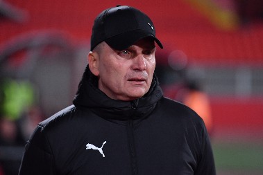 BLAGOJEVIĆ OSTVARIO PRVU POBEDU NA KLUPI CRNO-BELIH "Pomogli su nam penal i crveni karton"