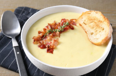 KROMPIR ČORBA SA SLANINOM Slasna i gurmanska, prste da poližete