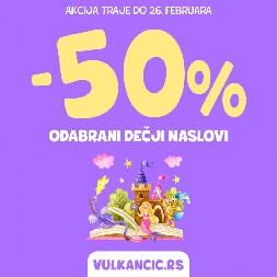 Odabrane Vulkančić knjige na 50% popusta