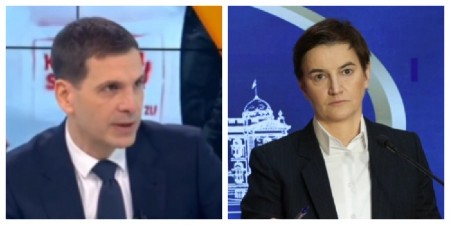 SAMO JEDNA PORUKA ZA TERORISTIČKU ORGANIZACIJU FRANCUSKOG DRŽAVLJANINA MILOŠA JOVANOVIĆA... Brnabić pokopala opozicionara