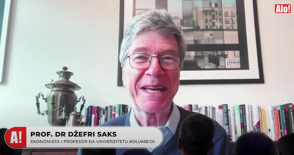 DŽEFRI SAKS POSLAO JAKU PORUKU: Srbija može iskoristiti geopolitičke izazove kao priliku, ona je most između EU, Bliskog istoka, Rusije i Afrike