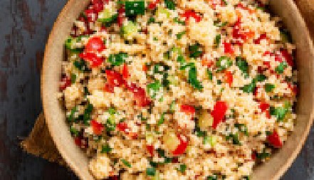 UKUSNA KUS KUS SALATA Pikantna i aromatična, osvežiće vas u trenu