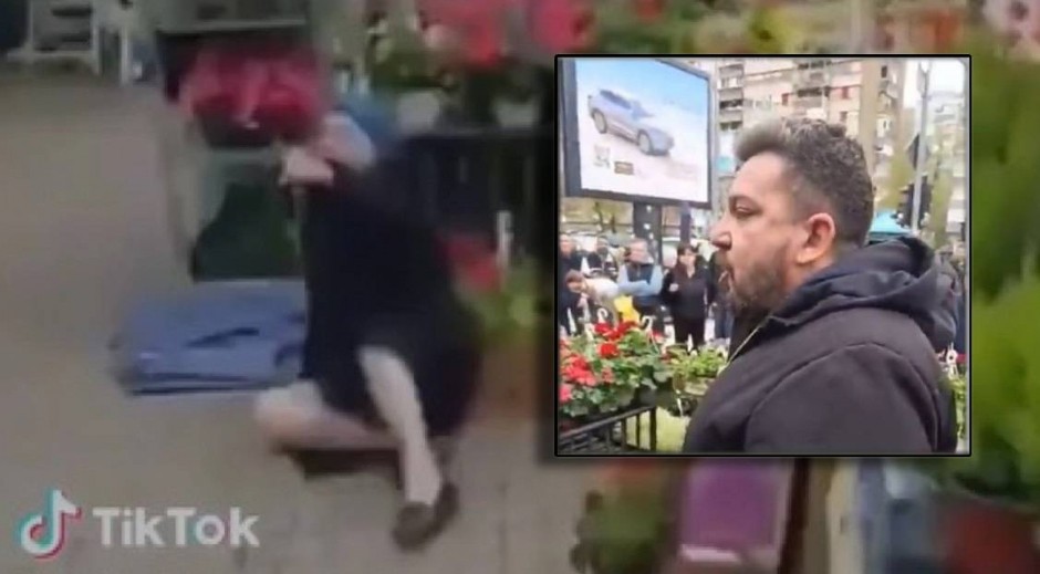 OVO JE SILEDŽIJA IZ NOVOG SADA: Krvnički napao stariju ženu i bacio je na zemlju (VIDEO)