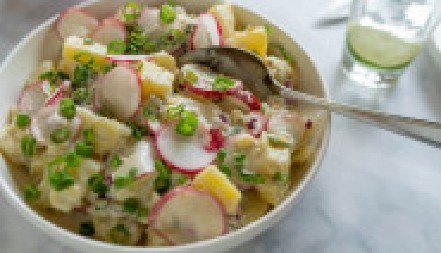 POSNA KROMPIR SALATA Slasno predjelo koje krepi organizam u trenu