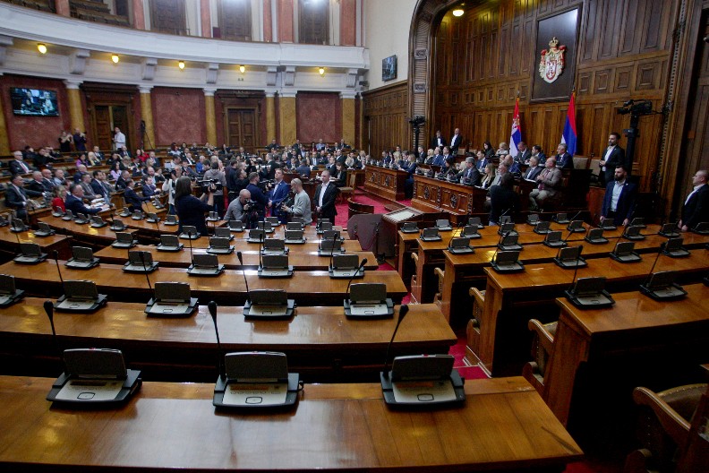 PREDLOG NOVE VLADE STIGAO U SKUPŠTINU SRBIJE