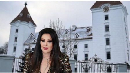 ZASTAĆE VAM DAH KADA OVO VIDITE! Ovako izgleda unutrašnjost dvorca Dragane Mirković, sve je u zlatu! (VIDEO)