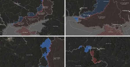 EVO KAKO ĆE UKRAJINA IZGLEDATI NAKON ŠTO JE RASCEPKAJU TRAMP I PUTIN: Karte su neumoljive (FOTO)