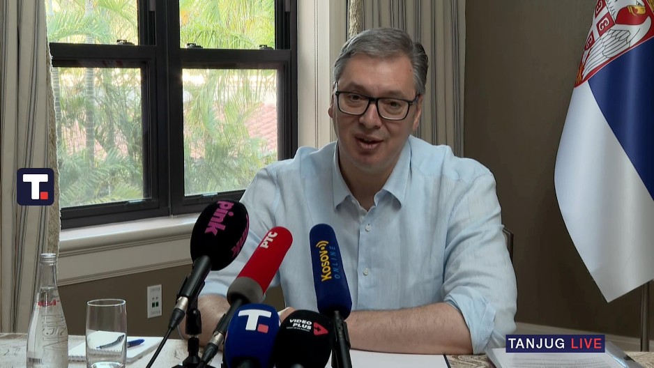 SKUPOVI BLOKADERA I OPOZICIJE PROPALI Vučić jasan i glasan: Najvažniji skup bio je u "Ćacilendu"