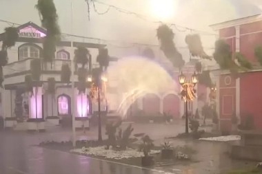 STRAŠNA OLUJA POGODILA ELITU! Ovo nikada nije viđeno u Šimanovcima, evo šta se dešava sa takmičarima (VIDEO)