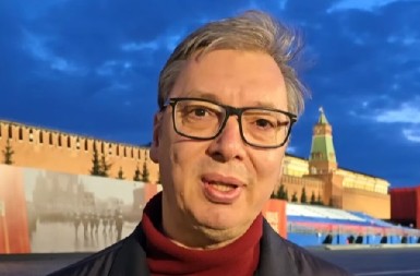 VUČIĆ SE OGLASIO SA CRVENOG TRGA Sve radim za Srbiju, ponosan na našu zemlju i njen slobodarski duh! (VIDEO)