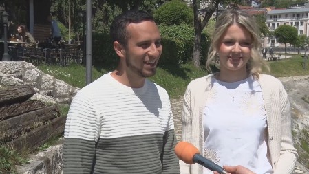 "KAD SAM JE VIDEO NA AERODROMU, TO JE BILO TO" Federiko iz Meksika i Marija iz Užica se upoznali preko interneta, a sad su u braku i planiraju da grade kuću u Novom Sadu (FOTO)