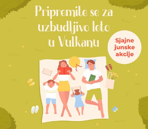 Jun u znaku knjige: „Vulkan izdavaštvo“ priprema za vas mesec pun iznenađenja i popusta!