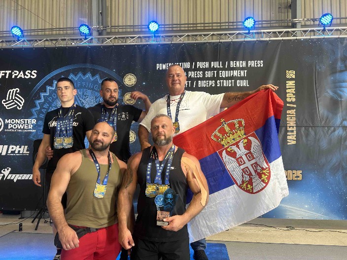 OKITIO SE NAJSJAJNIJOM MEDALJOM Žika Marković ostvario ogroman uspeh, osvojio zlato na prvenstvu Evrope