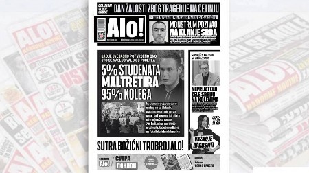 5% STUDENATA MALTRETIRA 95% KOLEGA Na plenume pozivani samo oni koji su za blokade, ostalima ukinuto pravo glasa!