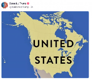 TRAMP OBJAVIO ŠOK MAPU AMERIKE! Evo koje teritorije je pripojio Sjedinjenim Državama (FOTO)