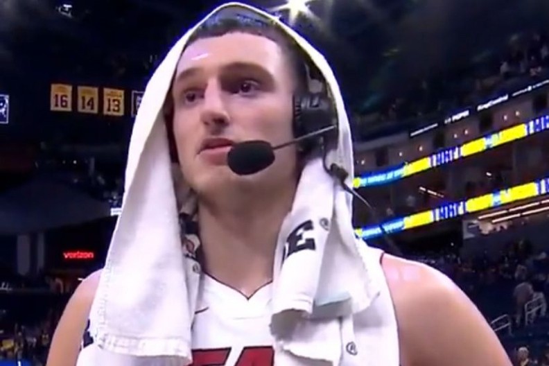 TO JE ONO ŠTO NAM JE TREBALO Jović održao čas košarke Kariju, pa otkrio kako je Majami srušio Golden Stejt (VIDEO)