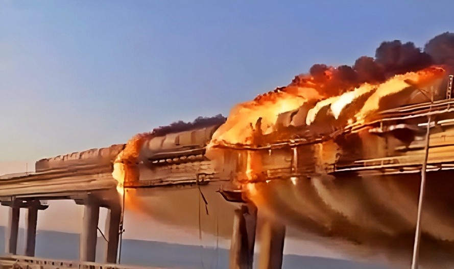 UKRAJINCI MINIRALI KRIMSKI MOST Nova šok akcija SBU (VIDEO)