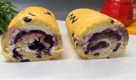 PATIŠPANJ ROLAT Sa džemom od borovnica i krem sirom, otopićete se od slatkoće