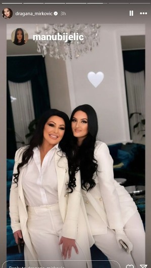 SREĆA JE SADA DVOSTRUKO VEĆA  Dragana Mirković slavi, ćerka Manuela donela joj je najveću radost (FOTO)