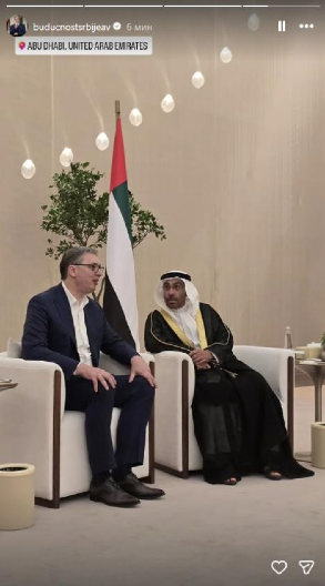 PREDSEDNIK VUČIĆ STIGAO U UAE: Bezbroj puta su nam pomagali, imaću nekoliko molbi (FOTO)