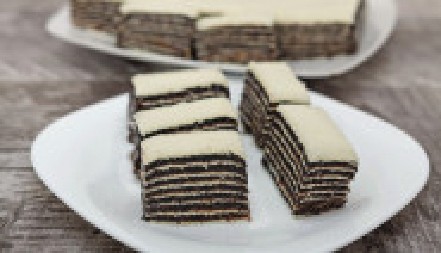 ROZEN TORTA SA MAKOM I BELOM ČOKOLADOM Klasik na moderan način, ukusa koji se ne zaboravlja