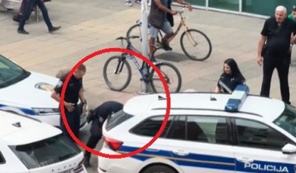 "KOME SE TI KU***Š?" Policajac tukao i psovao muškarca na asfaltu, širi se snimak hapšenja u Novom Zagrebu (VIDEO)