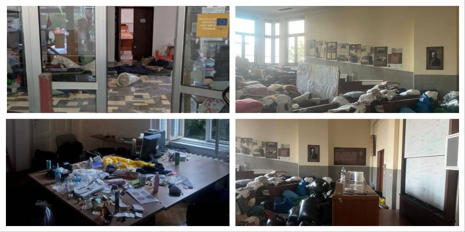 "PLENUMAŠI PICULIĆI TREBA DA VODE DRŽAVU!?" Fakulteti posle blokadera izgledaju grozno, pogledajte na šta ovo liči (FOTO)