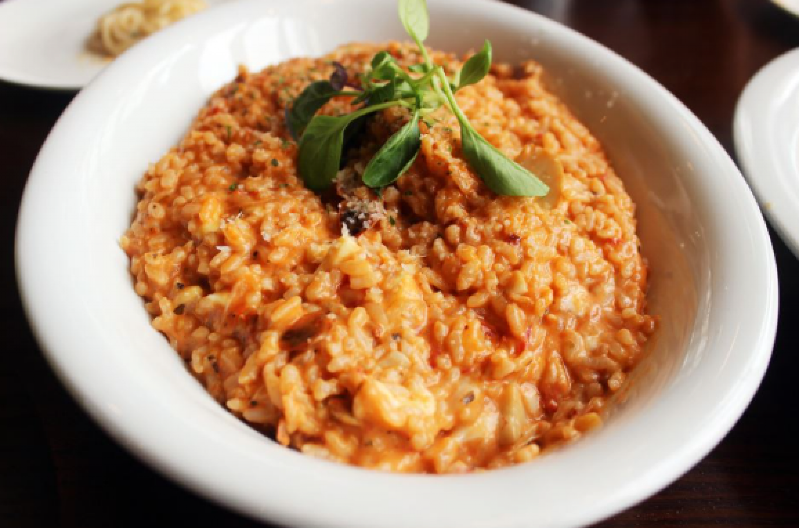 RIŽOTO SA PARADAJZOM NA MEDITERANSKI NAČIN Lagano jelo koje se lako i brzo pravi