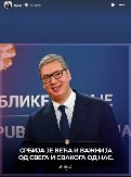 Vučić pred odlazak u Žitorađu poslao poruku svim GRAĐANIMA!