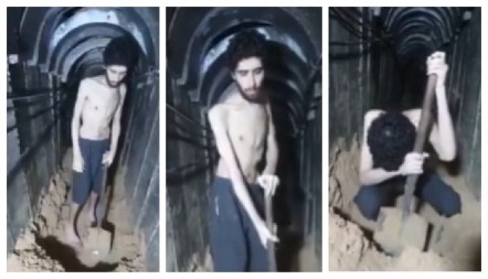 UZNEMIRUJUĆI VIDEO! NATERALI GA DA SAM SEBI ISKOPA GROB: "Nisam jeo danima, vreme mi ističe, postao sam živi KOSTUR“ (VIDEO)