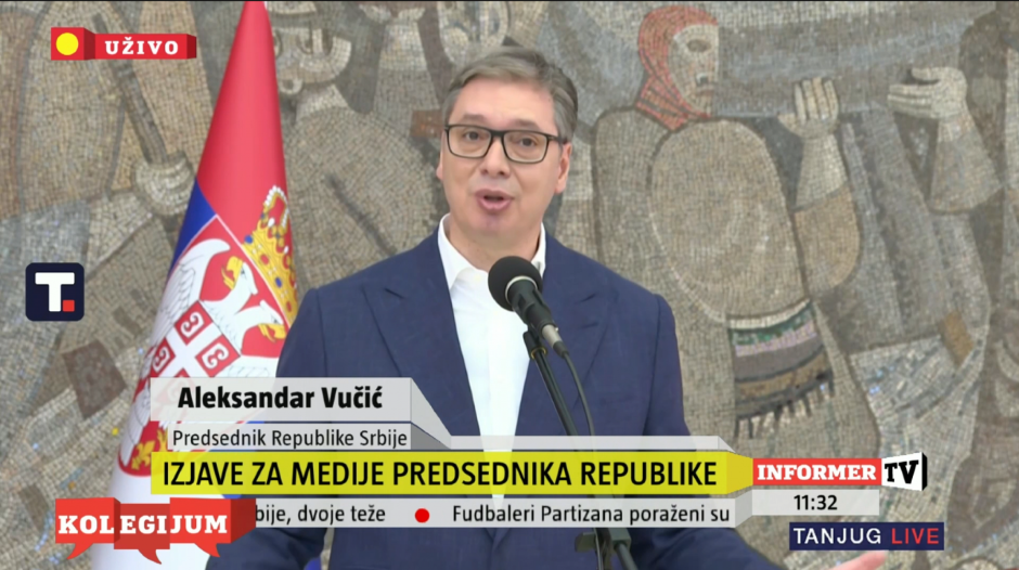"SVE SU TO GLUPOSTI" Predsednik Vučić demantovao pisanje pojedinih ruskih medija