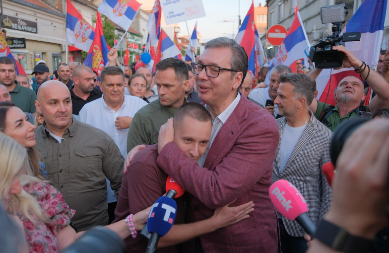 "SAMO MIR STABILNOST, SIGURNOST, DA SE IZBORIMO ZA SRBIJU BUDUĆNOSTI" Obratio se Vučić, predsednik sa učesnicima skupa u Ubu (VIDEO)