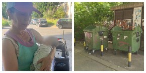 BACILA SVOJU BEBU PORED KONTEJNERA, A ONDA ODBILA DA PRIČA Slučaj iz Zemuna i dalje šokira javnost