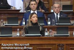 ŽUSTAR ODGOVOR MINISTARKE TOKOM SKUPŠTINSKE RASPRAVE Otkrila istinu o Razvojnoj banci - uništila ih argumentima