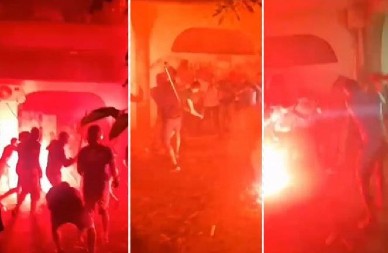 BAKLJE SA ULICE NA PIONIRSKI PARK Blokaderi počeli napad na "Ćacilend" (VIDEO)