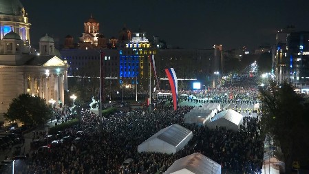 VIDEO KOJI SE NE ZABORAVLJA: Snimci veličanstvenog dočeka Srba sa KiM u Beogradu (VIDEO)