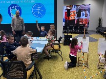 Deca kroz "Igru umetnosti" otkrivala svet boja, oblika i mašte u Ekspo 2027 Plejgraundu (FOTO)