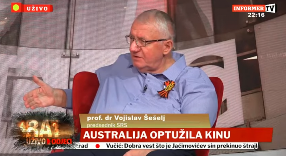 PAD U KLOPKU Šešelj otkrio šta sada rade Amerikanci i Englezi